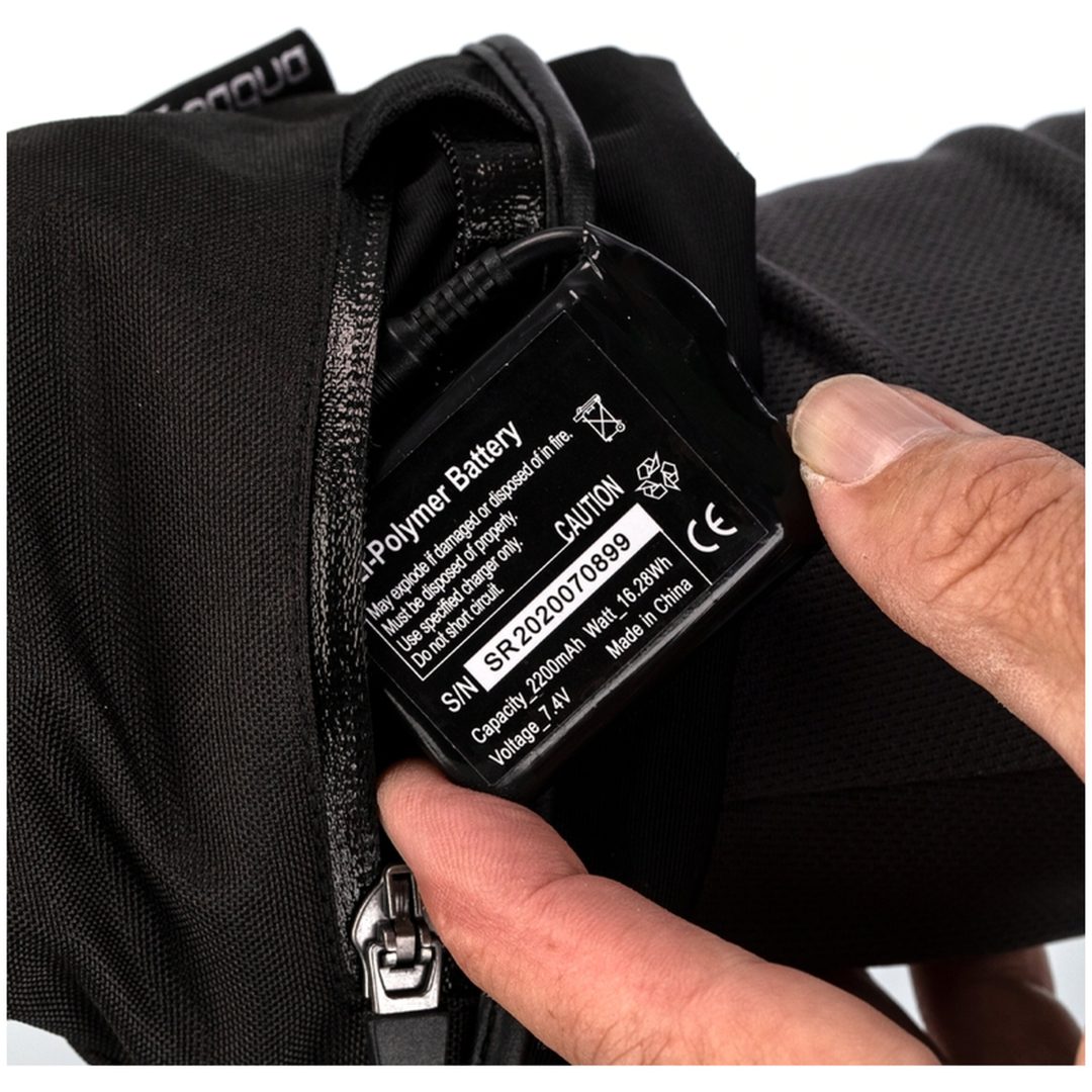 MC-Handsker Paragon 6 Heated/Waterproof CE Læder Sort RST L – billede 5
