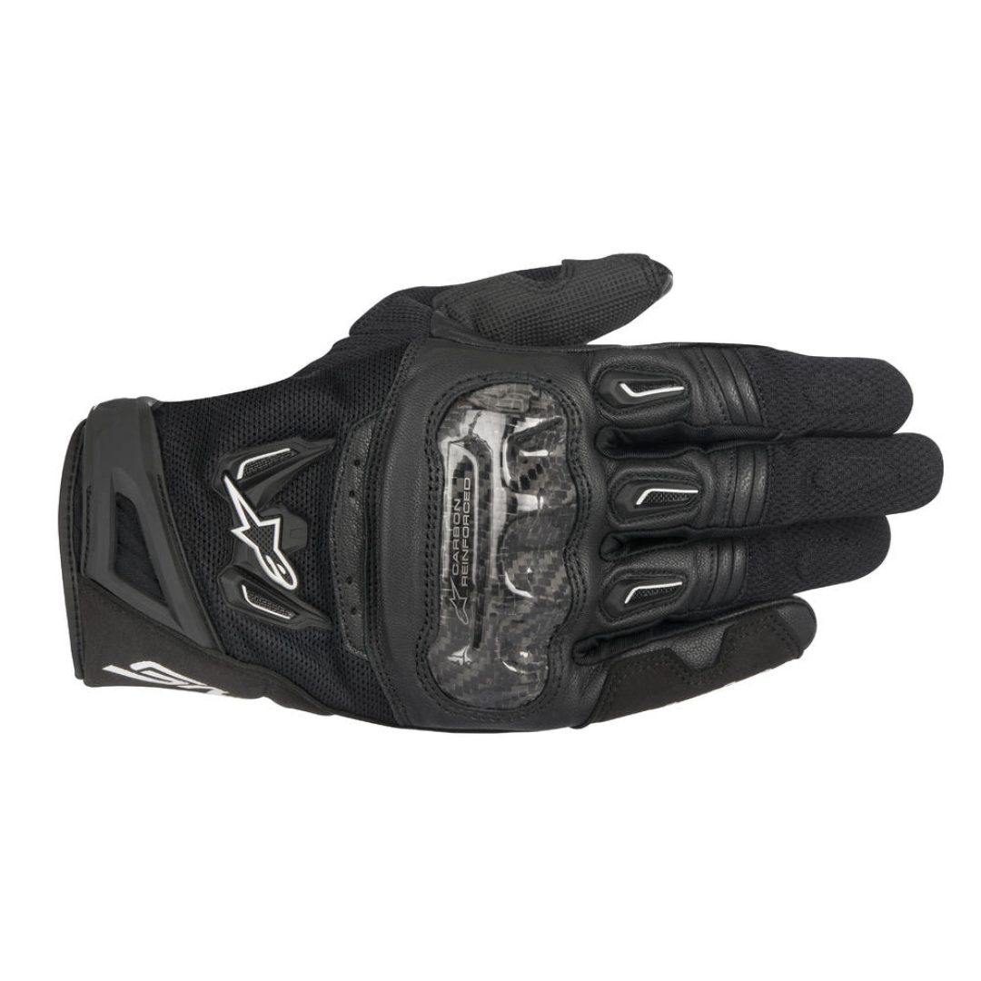 MC-Handsker SMX-2 Air Carbon V2 Sort ALPINESTARS XL