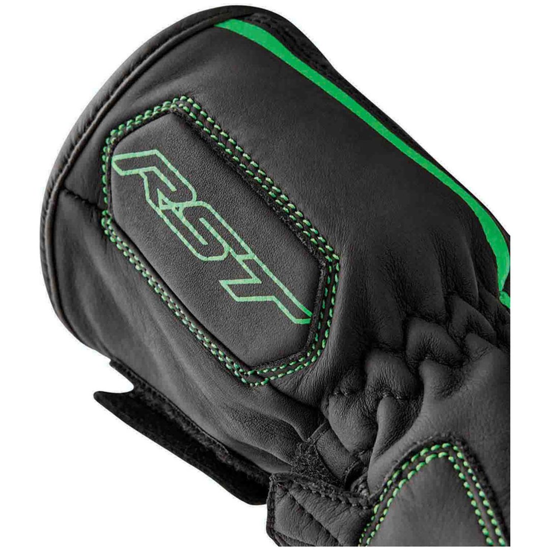 MC-Handsker Sort Neongrøn RST 8 – billede 7