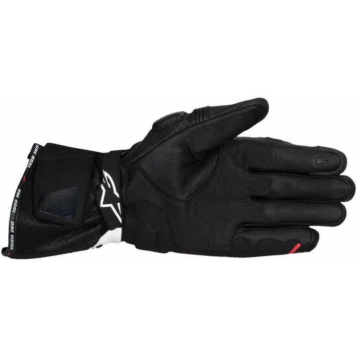 MC-Handsker SP-3 Læder Rød ALPINESTARS Small – billede 2
