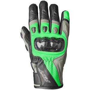 MC-handsker Stunt 3 Ce Neon Grøn/sort RST