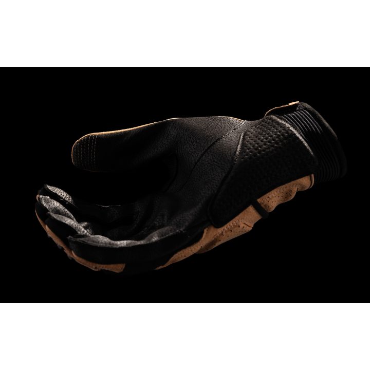 MC-Handsker Superduty3 Kort CE Sort/Brun ICON Small – billede 4