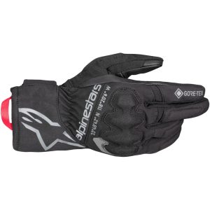 MC-handsker Tekstil Crestone Gore-tex Insulated Sort ALPINESTARS