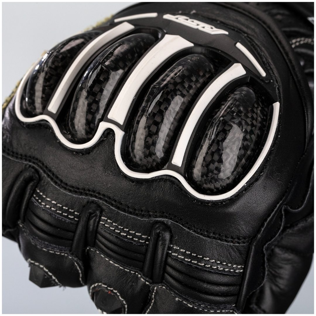 MC-Handsker Tractech EVO 4 CE Læder Sort RST XS – billede 5