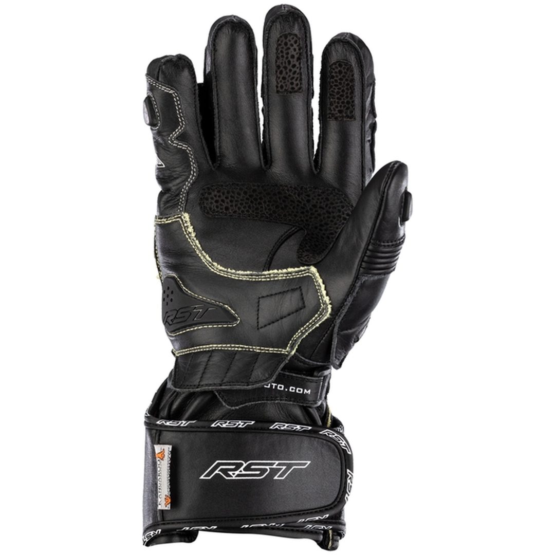 MC-Handsker Tractech EVO 4 CE Læder Sort RST XS – billede 3
