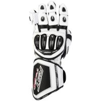 MC-Handsker Tractech EVO 4 CE Læder Sort/Hvid RST