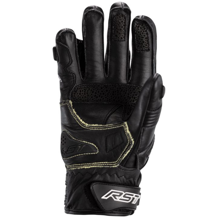 MC-Handsker Tractech EVO 4 Kort CE Læder Sort RST s – billede 5