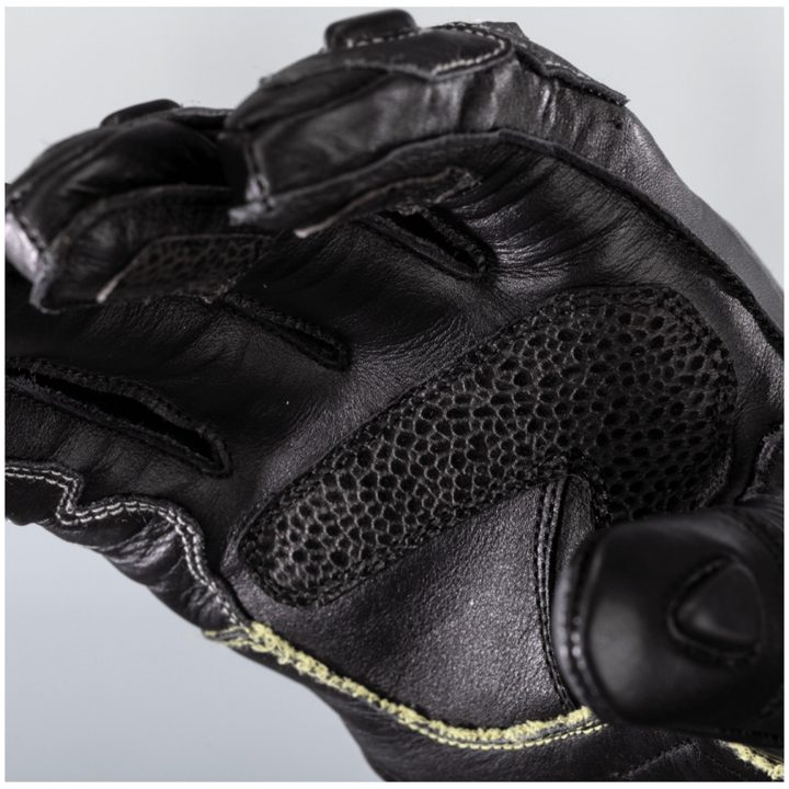 MC-Handsker Tractech EVO 4 Kort CE Læder Sort RST XL – billede 2