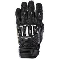MC-Handsker Tractech EVO 4 Kort CE Læder Sort RST
