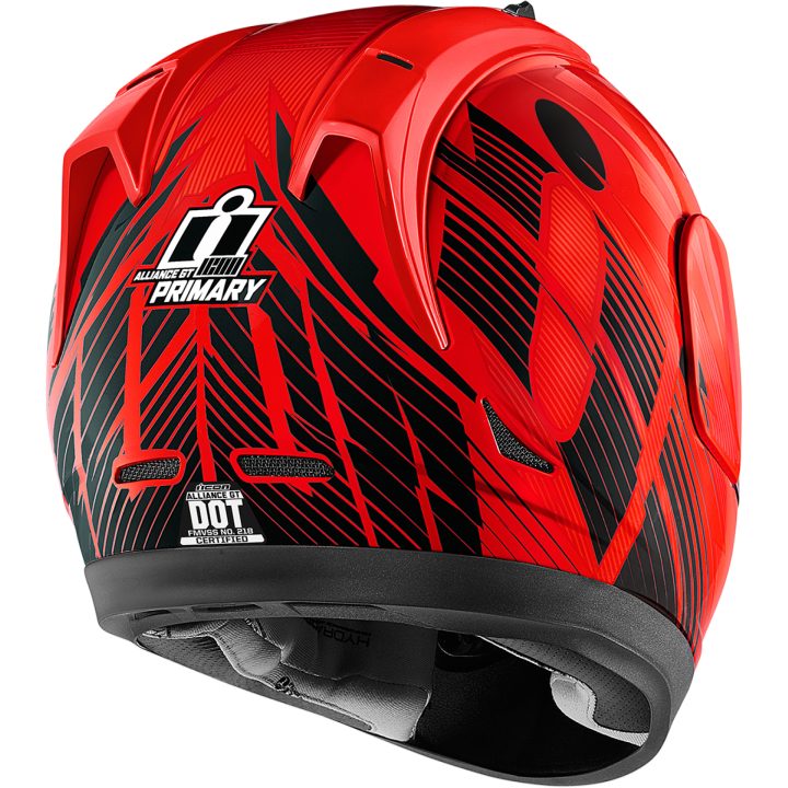 MC-Hjelm Alliance GT Primary Rød ICON Small – billede 5