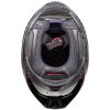 MC-Hjelm FF807 DRAGON CARBON Mat Sort LS2 M – miniature 8