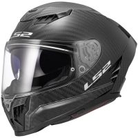 MC-Hjelm FF807 DRAGON CARBON Mat Sort LS2
