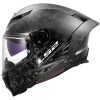 MC-Hjelm FF807 DRAGON Forged Sort LS2 XXL – miniature 2