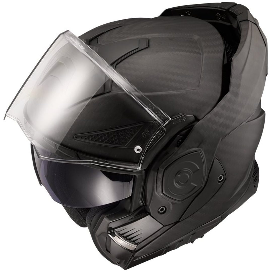MC-Hjelm FF901 ADVANT X CARBON Kulfiber Mat LS2 s – billede 8