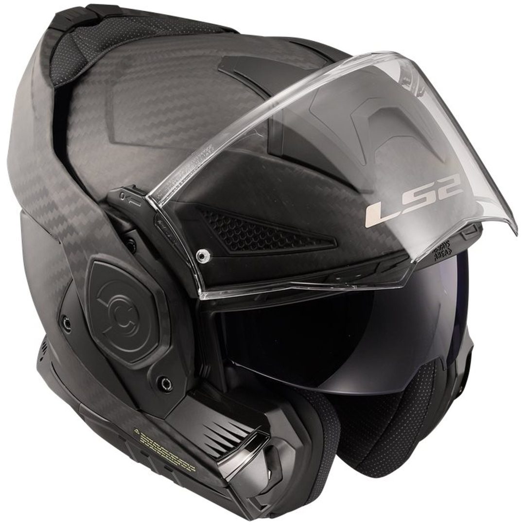 MC-Hjelm FF901 ADVANT X CARBON Kulfiber Mat LS2 s – billede 9
