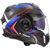 MC-Hjelm FF901 ADVANT X Future Kulfiber Hvid/Blå LS2 L – miniature 6