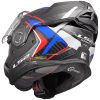 MC-Hjelm FF901 ADVANT X Future Kulfiber Hvid/Blå LS2 L – miniature 10
