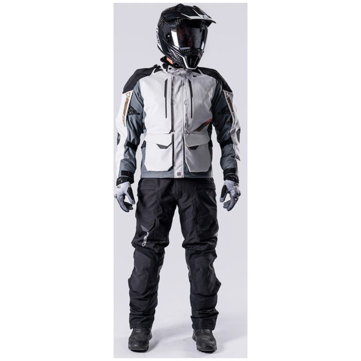 MC-Jakke ADV DriTour 5.5 Grå Leatt L / US42 / EU52 – billede 15