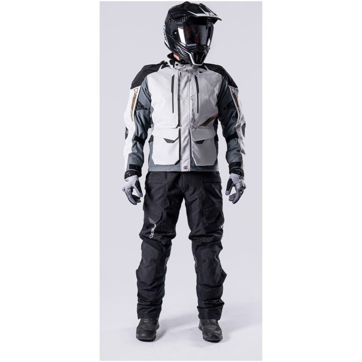 MC-Jakke ADV DriTour 5.5 Grå Leatt L / US42 / EU52 – billede 7