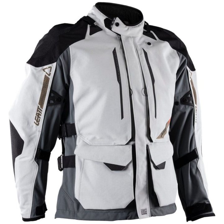 MC-Jakke ADV DriTour 5.5 Grå Leatt L / US42 / EU52 – billede 9