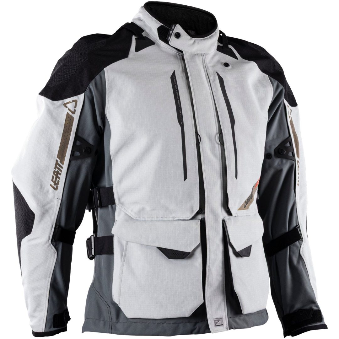 MC-Jakke ADV DriTour 5.5 Grå Leatt L / US42 / EU52