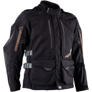 MC-Jakke ADV DriTour 5.5 Sort/Grå Leatt