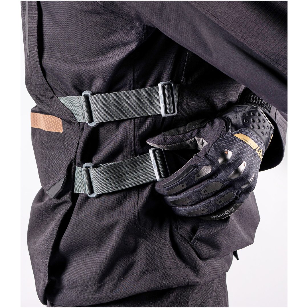 MC-Jakke ADV DriTour 5.5 Sort/Grå Leatt M / US40 / EU50 – billede 7