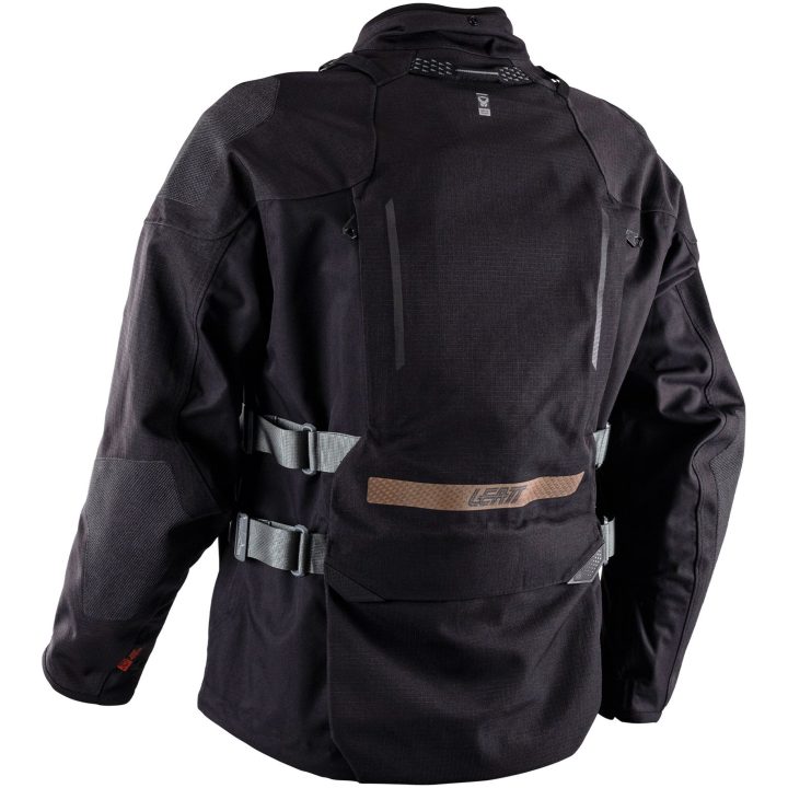 MC-Jakke ADV DriTour 5.5 Sort/Grå Leatt M / US40 / EU50 – billede 8