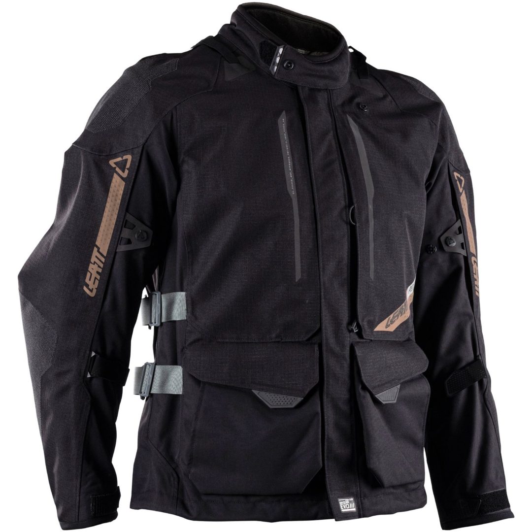 MC-Jakke ADV DriTour 5.5 Sort/Grå Leatt M / US40 / EU50