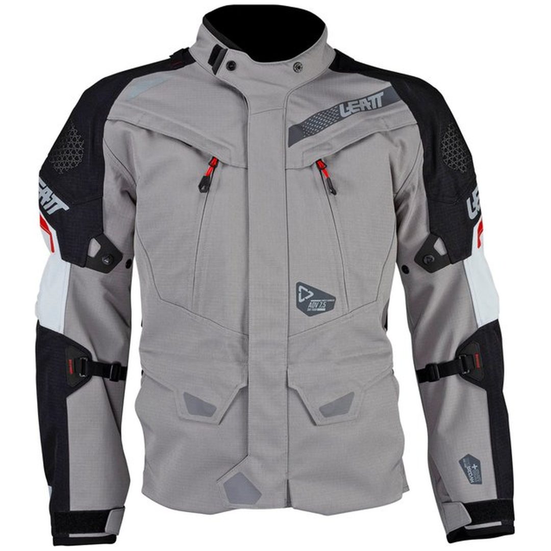 MC-Jakke ADV DriTour 7.5 Grå Leatt M / US40 / EU50 – billede 9