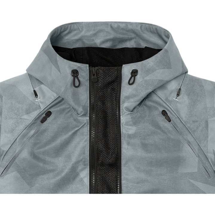 MC-Jakke Airform Battlescar CE Grå ICON Small – billede 12