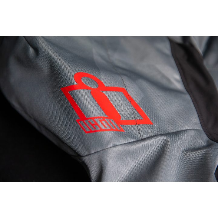 MC-Jakke Airform Battlescar CE Grå ICON Small – billede 3