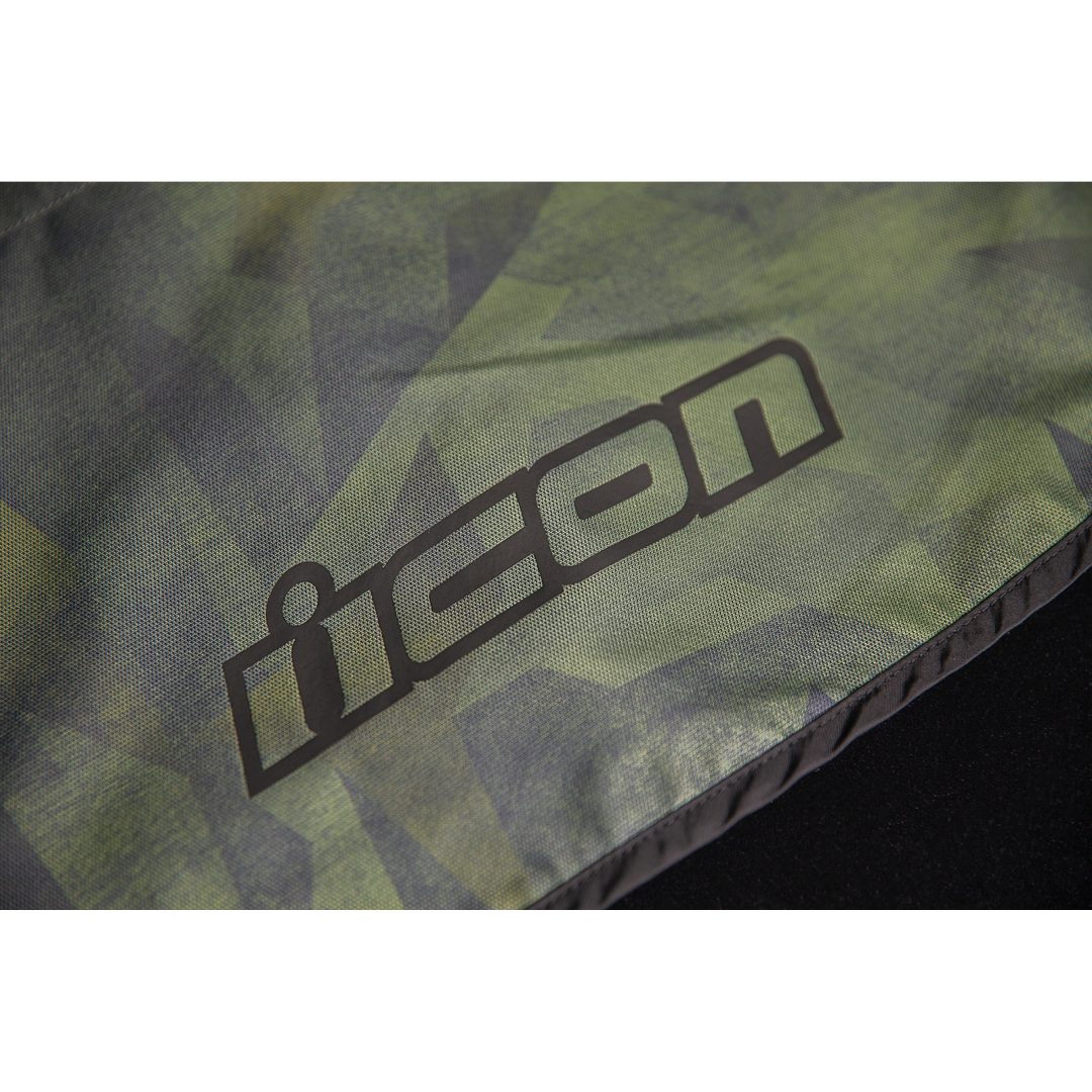 MC-Jakke Airform Battlescar CE Grøn ICON Small – billede 13