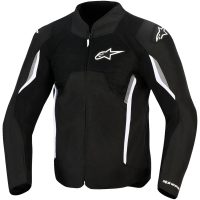 MC-Jakke AST v3 Air Tekstil Mørkegrå ALPINESTARS