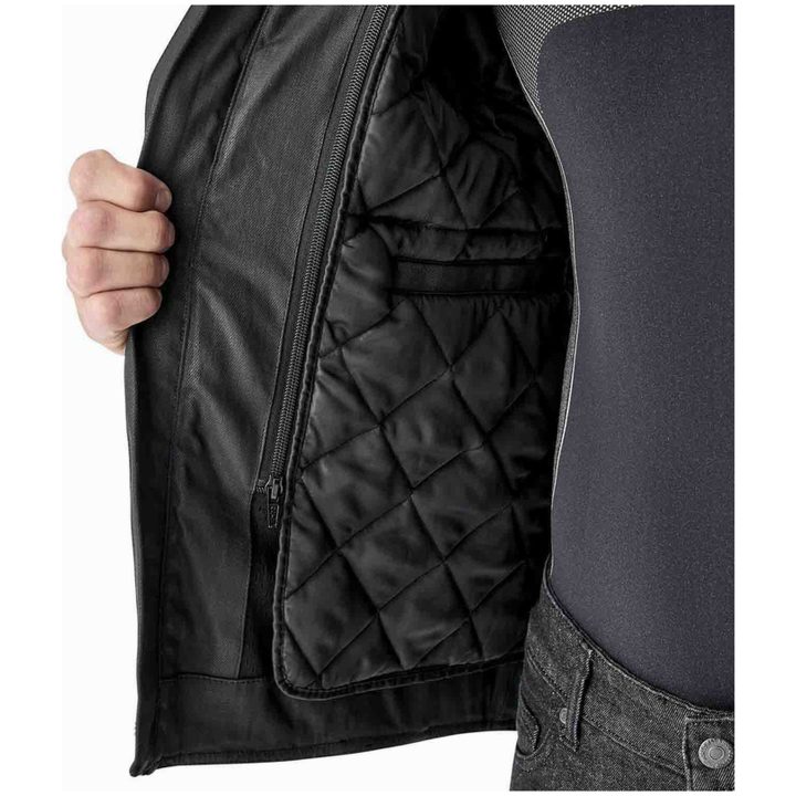 MC-Jakke Brixton D3O Tekstil Sort RST s – billede 9