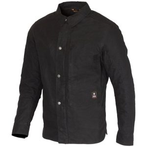 MC-jakke Broughton Ripstop Tekstil Sort Merlin