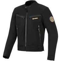 MC-Jakke Bruiser Tekstil Sort Alpinestars