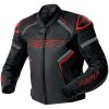 MC-Jakke D3O Læder Sort Rød RST M – miniature 1