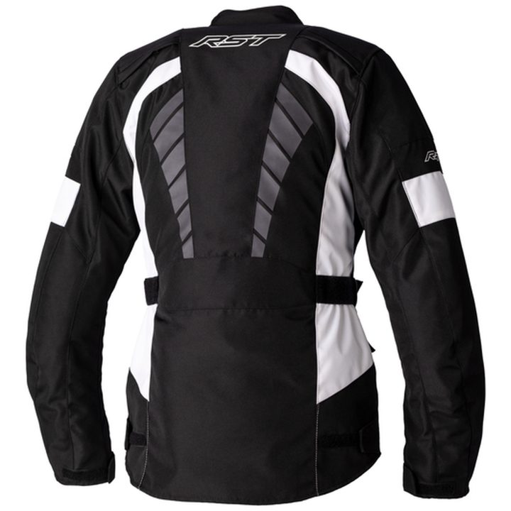 MC-Jakke Dame Alpha 5 CE Sort hvid RST XS – billede 2