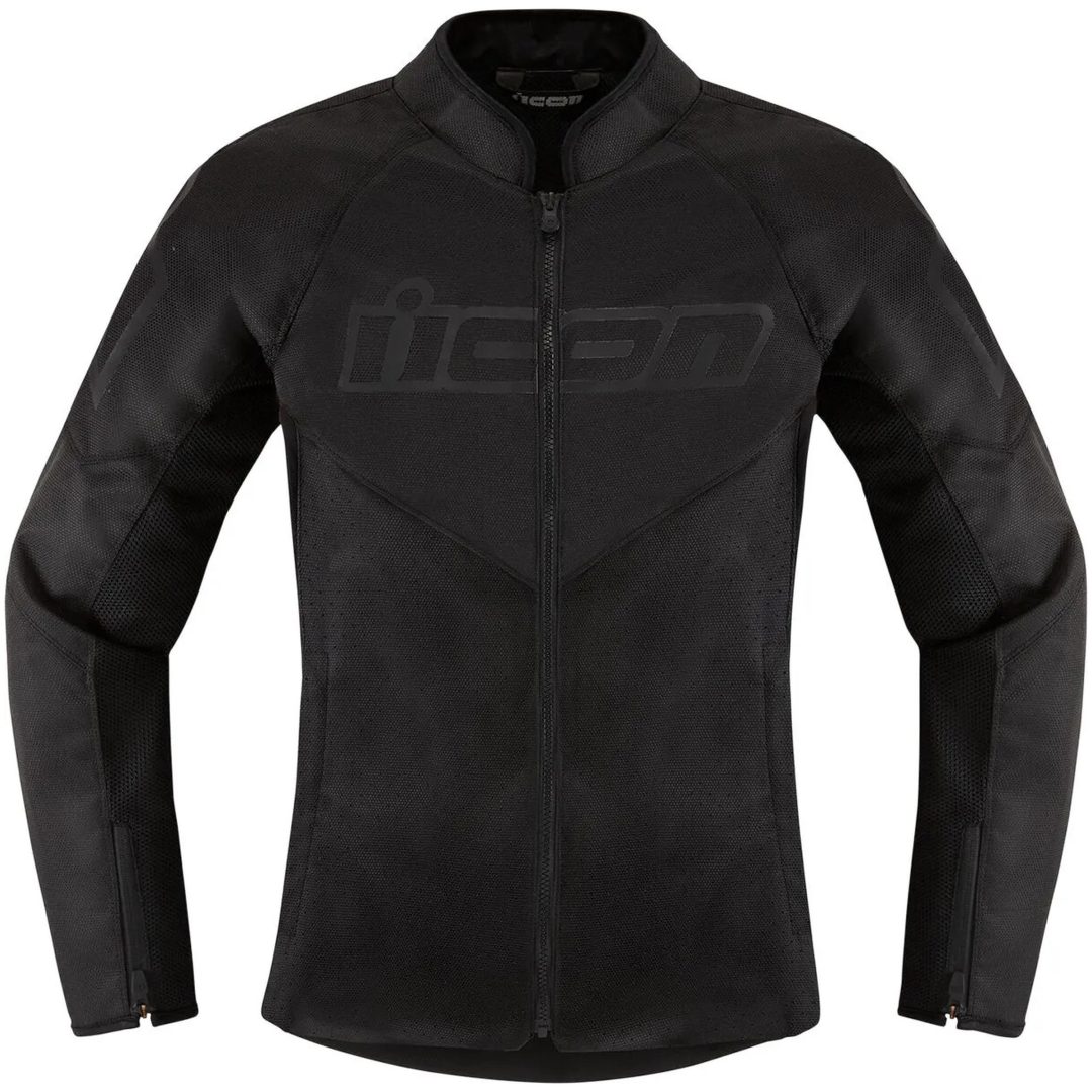 MC-Jakke Dame Hooligan CE Sport Sort ICON Small