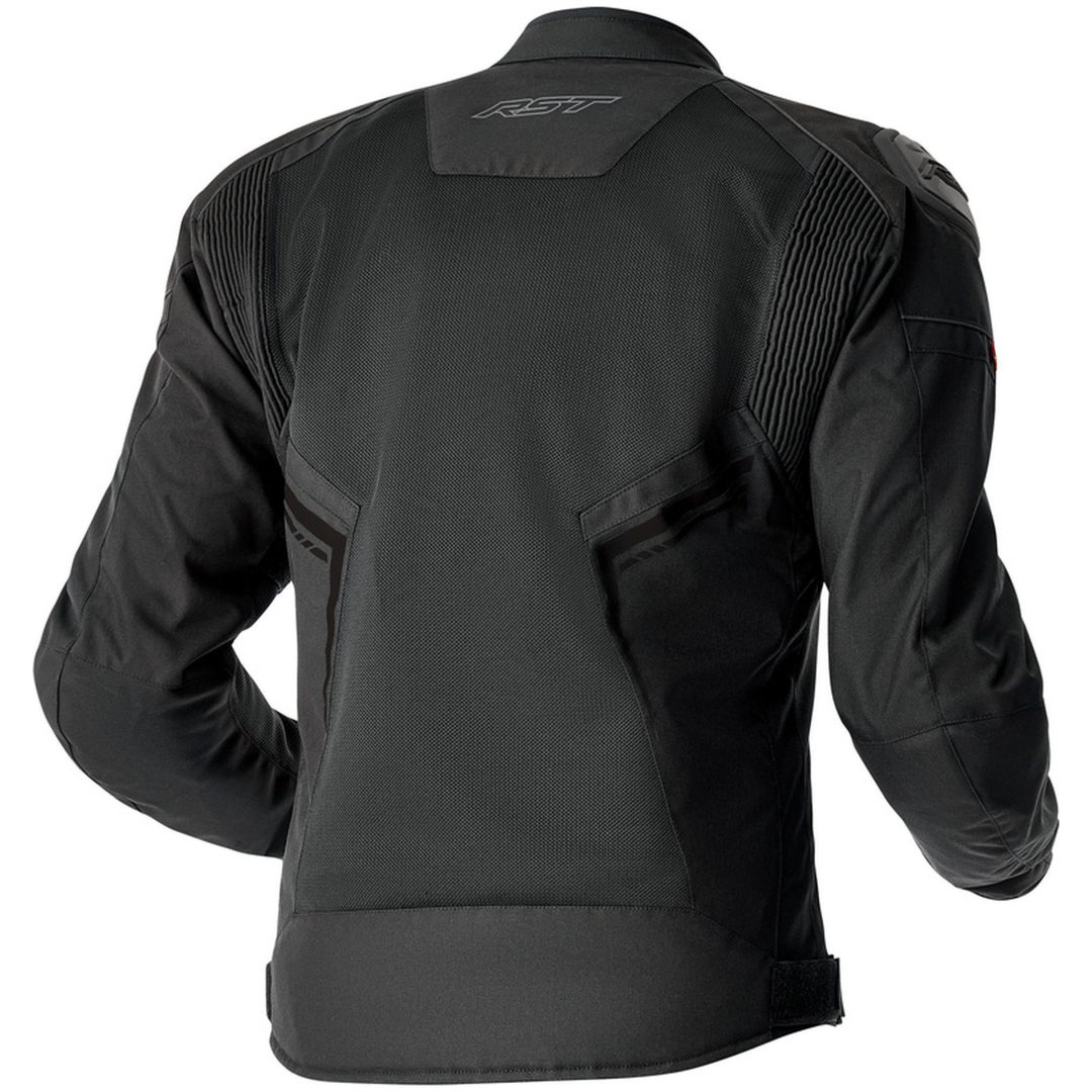 MC-Jakke Dame Mesh D3O Tekstil Sort RST XS – billede 3