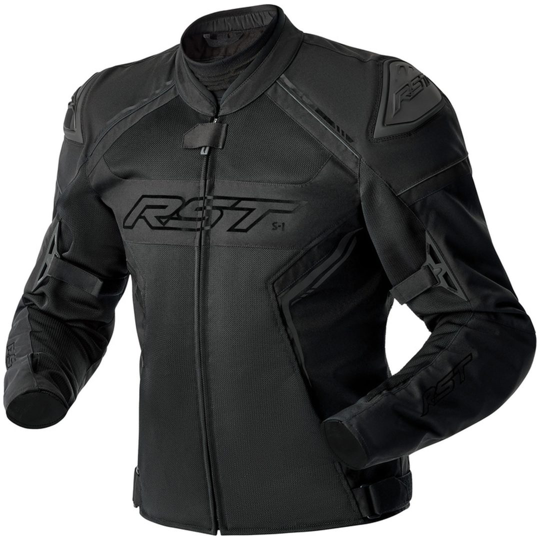 MC-Jakke Dame Mesh D3O Tekstil Sort RST XS