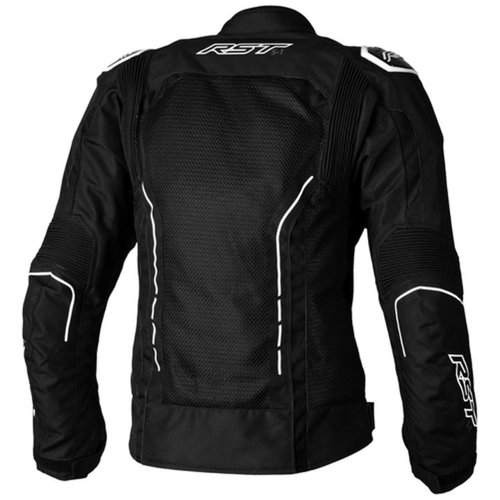 MC-Jakke Dame S-1 Mesh CE Sort hvid RST XXL – billede 2