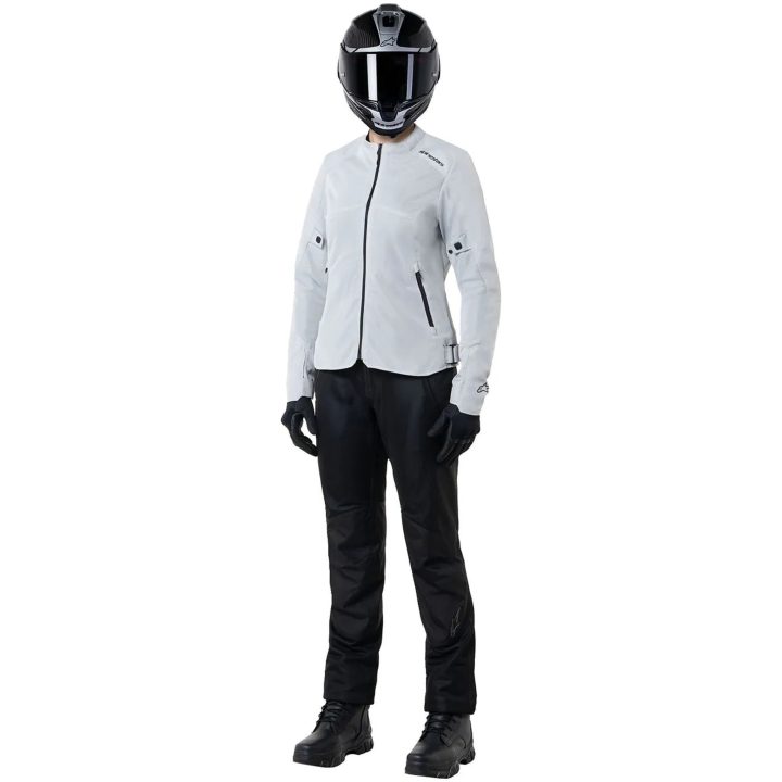 MC-jakke Dame Stella C-1 Air Tekstil Sølv ALPINESTARS L – billede 7