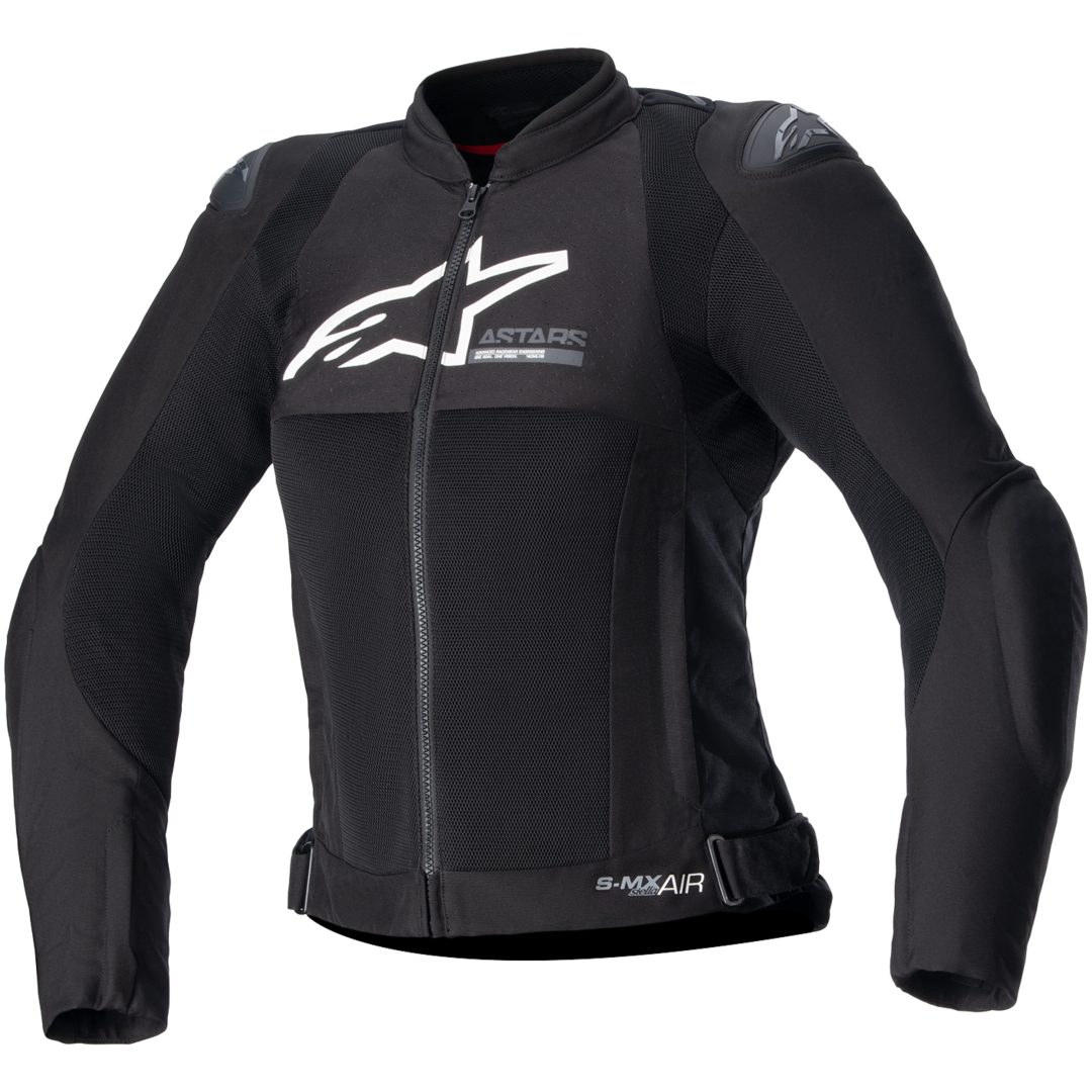MC-jakke Dame Tekstil Smx Air Sort ALPINESTARS XS