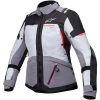 MC-Jakke Dame Tekstil Stella Andes v4 Drystar® Grå/Koral Alpinestars s – miniature 1