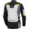 MC-jakke Dame Tekstil Stella St-1 Vandtæt Sort/fluorescerende Gul/grå ALPINESTARS XS – miniature 2