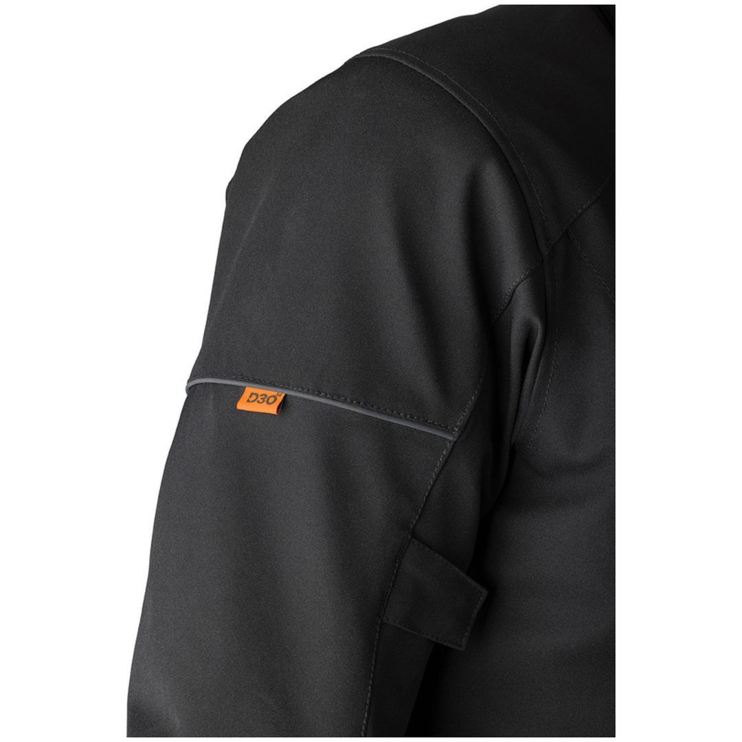 MC-Jakke F4 D3O Tekstil Sort RST XXL – billede 4