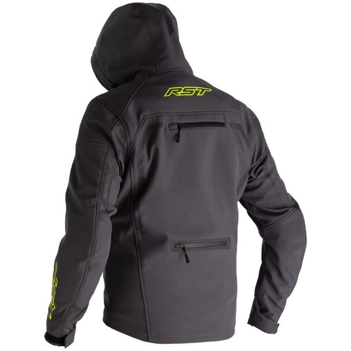 MC-Jakke Frontline CE Kevlar Mørkegrå RST uk50 – billede 2