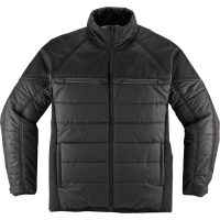 MC-Jakke Ghost Puffer Zip-Front Sort ICON